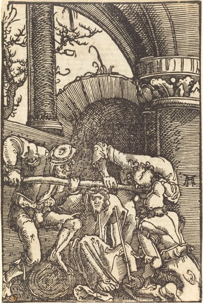 Christus met Doornenkroon door Albrecht Altdorfer