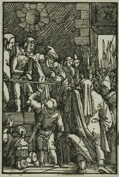 Ecce Homo, uit De val en verlossing van de mens door Albrecht Altdorfer