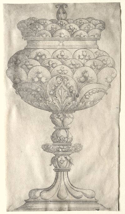 Beker met lelietjes-van-dalen door Albrecht Altdorfer