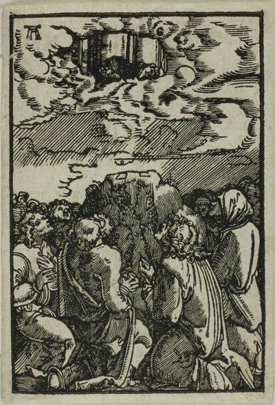 De Hemelvaart, uit De Val en Verlossing van de Mens door Albrecht Altdorfer