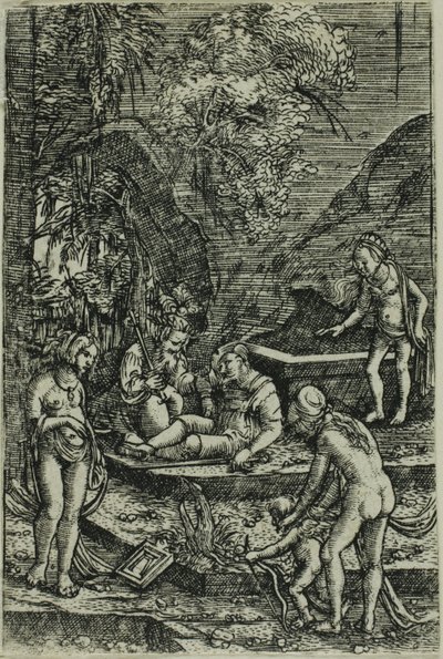 De droom van Parijs door Albrecht Altdorfer