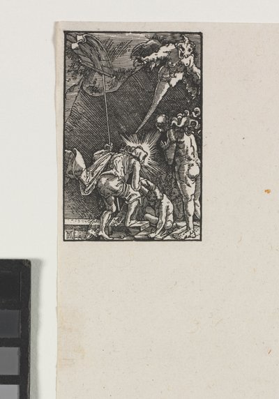 De Val en Verlossing van de Mens: Christus daalt af in de Hel, c. 1515 door Albrecht Altdorfer