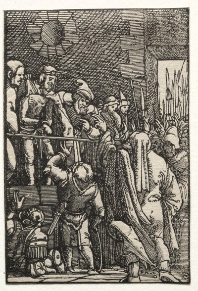 De Val en Verlossing van de Mens: Ecce Homo door Albrecht Altdorfer