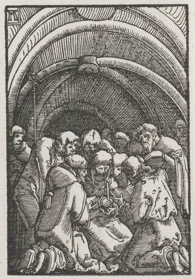 De val en verlossing van de mens: De dood van de Maagd, ca. 1515 door Albrecht Altdorfer
