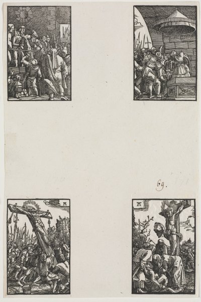 De Val en Verlossing van de Mens, ca. 1515 door Albrecht Altdorfer