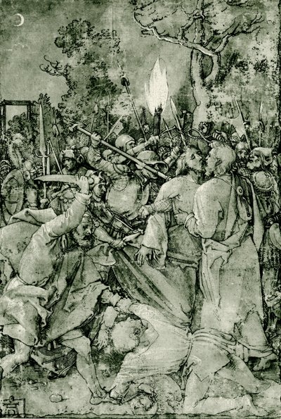 Gevangenneming van Christus door Albrecht Dürer