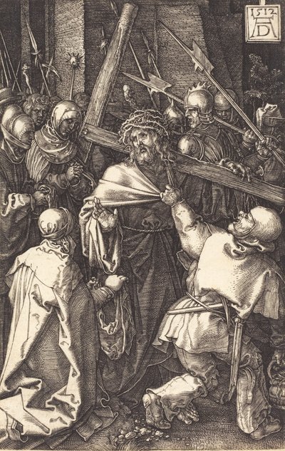 Christus draagt het kruis, 1512 door Albrecht Dürer