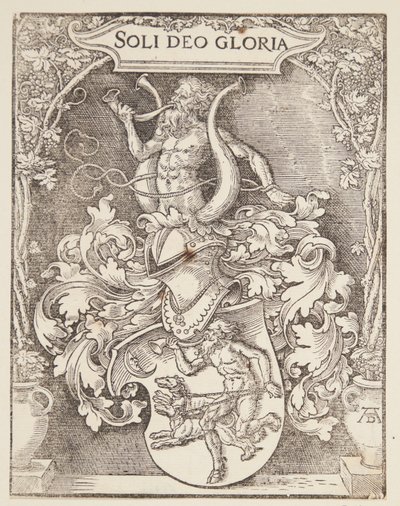 Wapen van Johann Tscherte door Albrecht Dürer