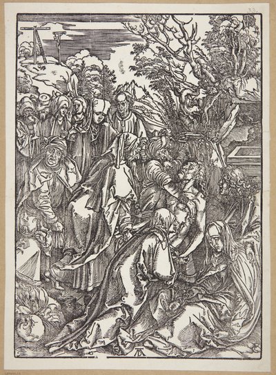 Kruisafneming van Christus door Albrecht Dürer