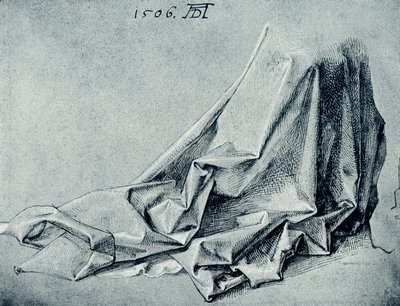 Draperiestudie door Albrecht Dürer