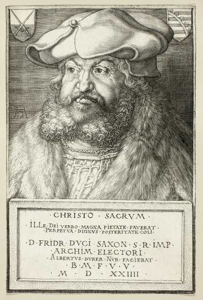 Keuzevorst Frederik de Wijze van Saksen door Albrecht Dürer