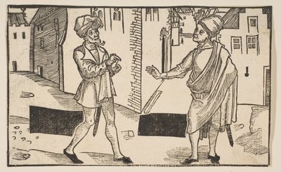 Hecyra, uit De Komedie van Terence, 19e eeuw herdruk door Albrecht Dürer