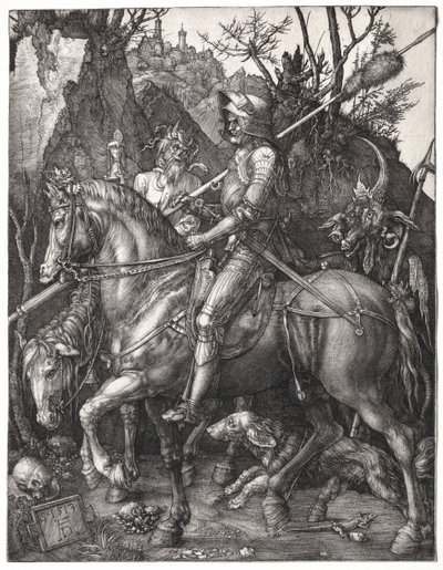 Ridder, Dood en de Duivel door Albrecht Dürer