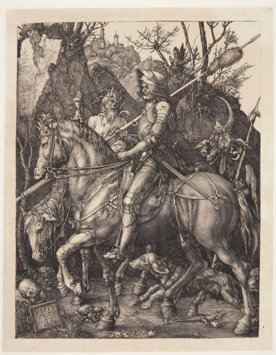 Ridder, dood en duivel door Albrecht Dürer