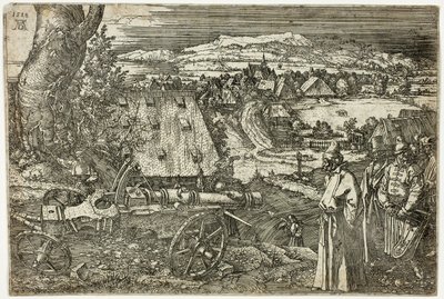 Landschap met Kanon door Albrecht Dürer