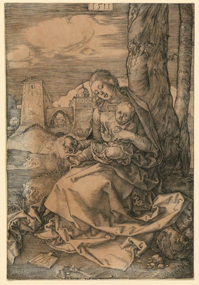 Maria met de peer door Albrecht Dürer