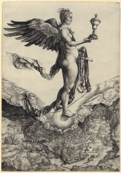 Nemesis door Albrecht Dürer