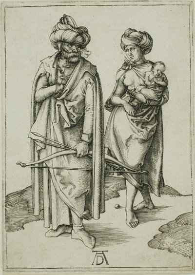 Oosterse Familie door Albrecht Dürer