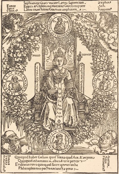 Filosofie door Albrecht Dürer