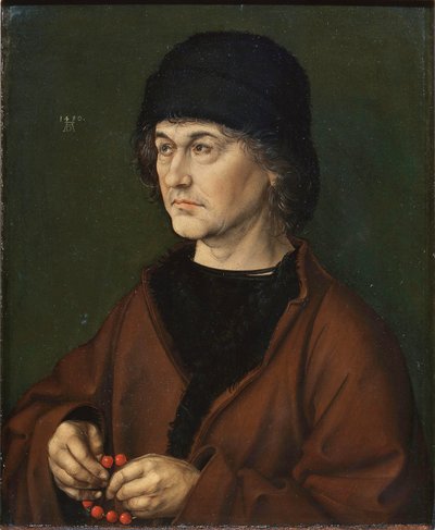 Portret van de vader door Albrecht Dürer