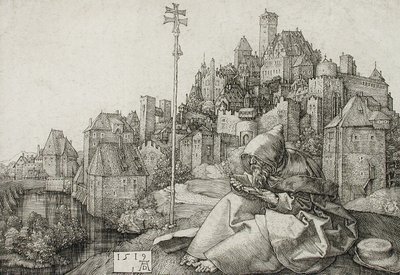 Lezing over Sint-Antonius door Albrecht Dürer