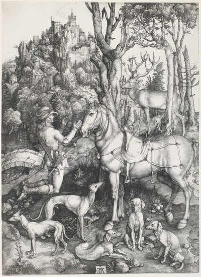 Sint Eustatius door Albrecht Dürer