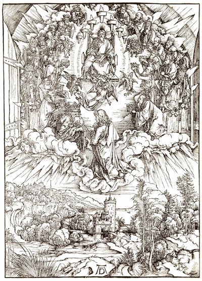 Johannes voor God en de Ouderen door Albrecht Dürer