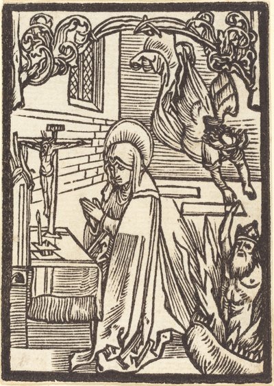Sint Odilia door Albrecht Dürer