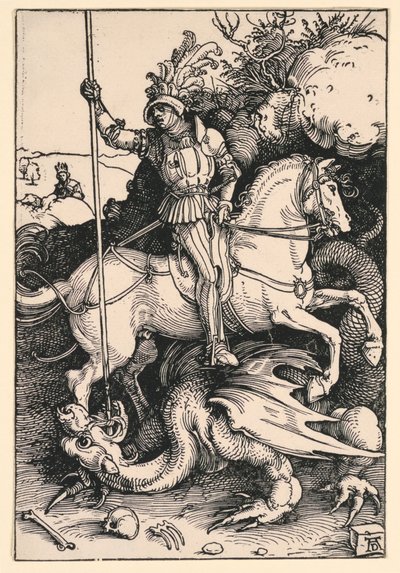St. George Doodt de Draak door Albrecht Dürer