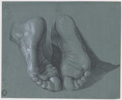 Studie van twee voeten, ca. 1508 door Albrecht Dürer