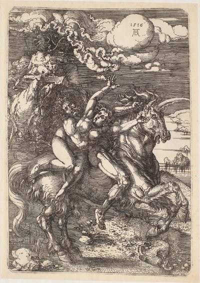 De ontvoering van Proserpina door Albrecht Dürer