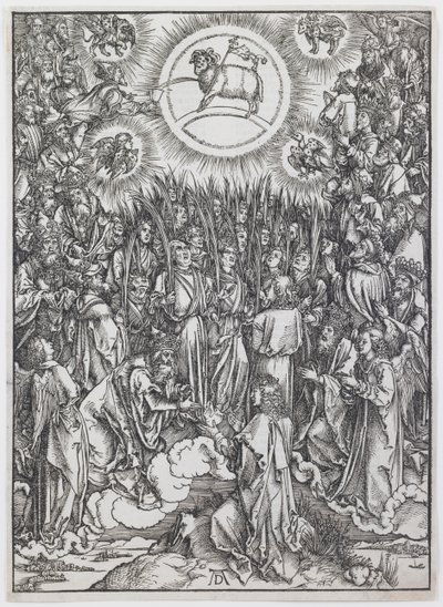 De aanbidding van het Lam, uit de serie 