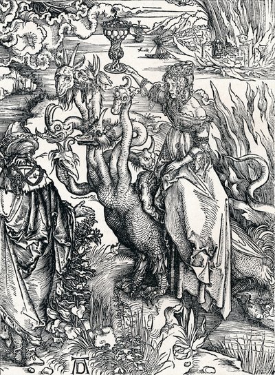 De Babylonische Hoer door Albrecht Dürer