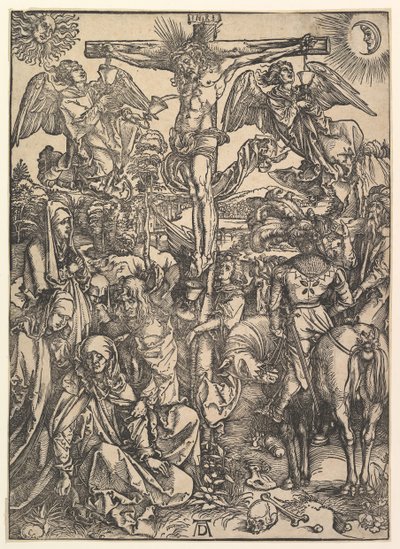 De Kruisiging, uit De Grote Passie door Albrecht Dürer
