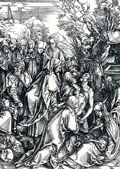 De Graflegging, 1498 door Albrecht Dürer