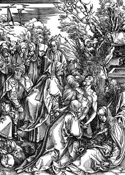 De Graflegging, c1497-c1500 door Albrecht Dürer