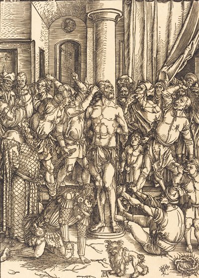 De Geseling, ca. 1497 door Albrecht Dürer