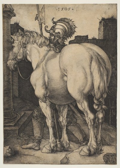Het grote paard door Albrecht Dürer