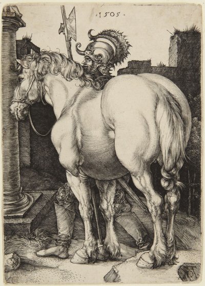 Het grote paard door Albrecht Dürer