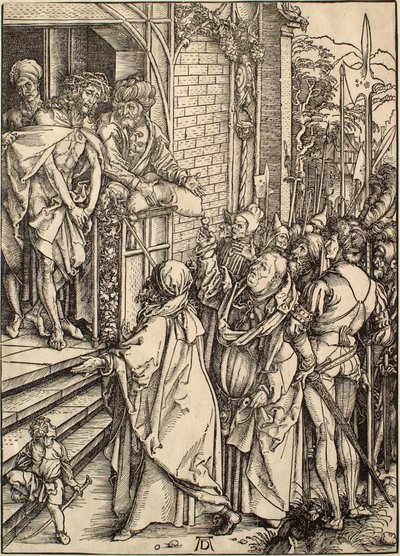 De Grote Passie: Ecce Homo door Albrecht Dürer
