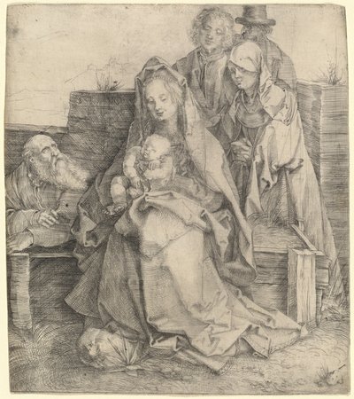 De Heilige Familie door Albrecht Dürer