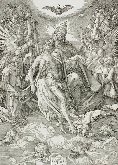 De Heilige Drie-eenheid door Albrecht Dürer