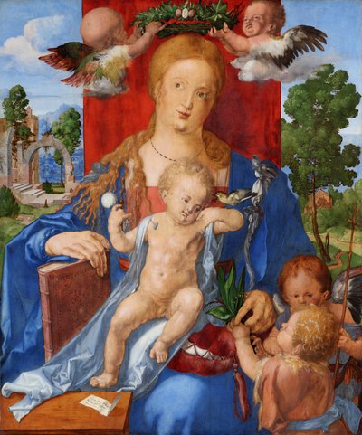 De Madonna met de sijs door Albrecht Dürer