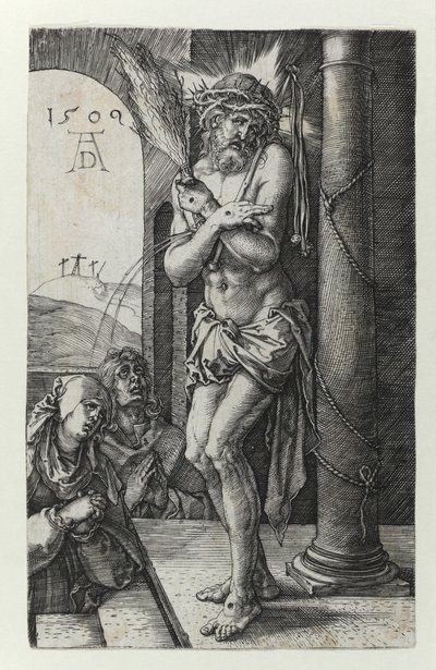 De man van smarten, 1509 door Albrecht Dürer