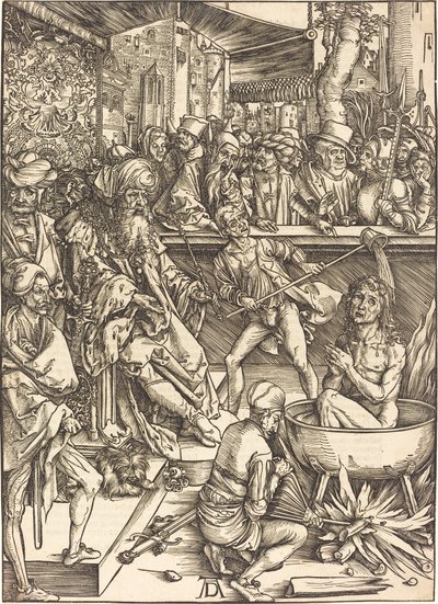 Het Martelaarschap van Sint Jan door Albrecht Dürer