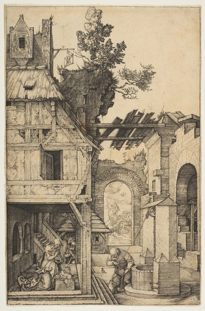 De Geboorte, 1504 door Albrecht Dürer