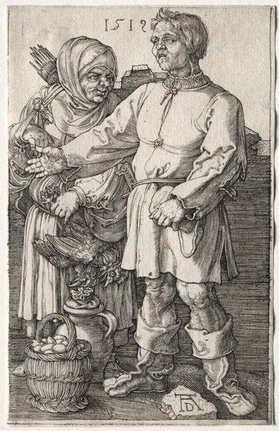 De Boeren op de Markt door Albrecht Dürer