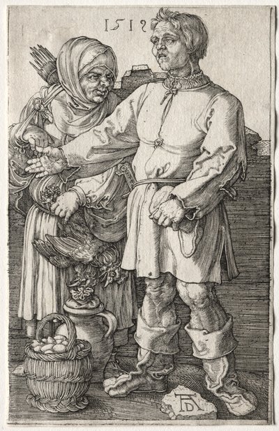 De Boeren op de Markt door Albrecht Dürer