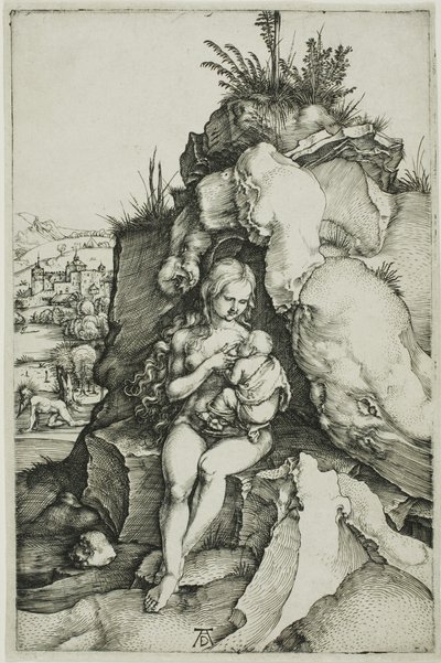 De boetedoening van St. Johannes Chrysostomus door Albrecht Dürer