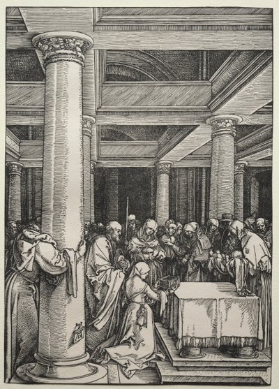 De Presentatie van Christus in de Tempel, c1504-1505 door Albrecht Dürer